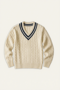 Nouveau cardigan en tricot noir pour homme, design personnalisé, manches longues, couleur unie, boutons sur le devant, respirant, en laine épaisse, pour l'hiver - Product Image 1