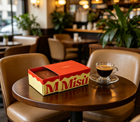 Boîte d'emballage personnalisée avec impression de logo, boîte à tiramisu en papier, emballage alimentaire en papier, boîte d'emballage pour pâtisserie, chocolat