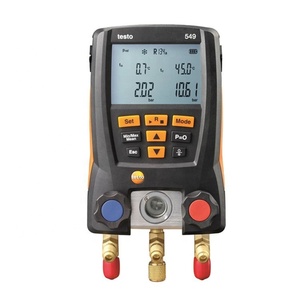 Medidor Electrónico de Refrigerante Testo549 para Uso en Vacío de Sistemas de Aire Acondicionado, OEM Disponible, Medición de Alta y Baja Presión -1bar~+60bar 0.5% - Product Image 2