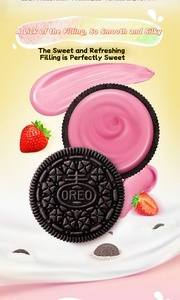 Wholesale Sweet Sugar <strong>Oreos</strong> in Box-Exotic Snacks Chocolate Biscuits with Fruity Flavors 97g - Product Image 3