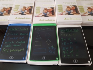 Tablette d'écriture numérique LCD 8,5 pouces pour enfants, jouet éducatif de dessin et de peinture - Product Image 4