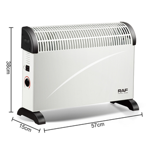 RAF Brand 2000w Indoor <b>Desk</b> Space Heater Quartz Tube Convection Tip Over & Overheat Air Circulating Ptc Fan Heater Fa - Product Image 1