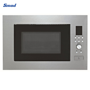 Four à micro-ondes encastrable 17L en acier inoxydable avec porte en verre miroir - Product Image 6