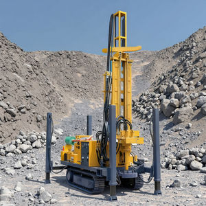 핫세일 저가 디젤 엔진식 트랙 이동식 수중 시추기 엔진/모터/펌프 최대 300m 깊이 판매 - Product Image 6