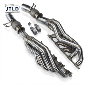 Collettori di Scarico a Tubo Lungo di Uguale Lunghezza per Audi R8 V10 5.2L, <span class=keywords><strong>Lamborghini</strong></span> Huracan LP610 LP580, Gallardo LP560 5-1 Turbo - Product Image 2