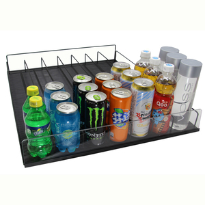 Linh hoạt cửa hàng bán lẻ đồ uống hiển thị Kệ trượt con lăn kệ cho kho bãi & siêu thị nguồn cung cấp - Product Image 2