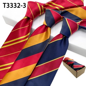 Combinaison de <span class=keywords><strong>cravate</strong></span> en polyester Gravatas Baratas Atacado <span class=keywords><strong>Cravate</strong></span> pour hommes Corbatas <span class=keywords><strong>Harry</strong></span> Stripe <span class=keywords><strong>Cravate</strong></span> Factory - Product Image 2