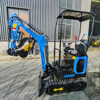 Livraison Gratuite - Nouvelle Mini-Excavatrice sur Chenilles avec Moteur EPA, 1 Tonne, 2 Tonnes, 3,5 Tonnes, Mini-Excavatrice Compacte à Vendre