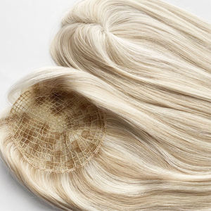 YUNSEN <span class=keywords><strong>Queue</strong></span> de <span class=keywords><strong>cheval</strong></span> synthétique pré-collée à enrouler, texture crépue droite, extension de cheveux bouclés, accessoires doux en fibre inflammable - Product Image 2