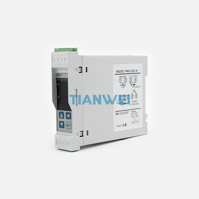 CONCH PMO-3102-A PID Temperature Controller 48*96mm Vertical SSR Pulse Output 1 Alarm RS485 Modbus AC90-240V Thermocouple