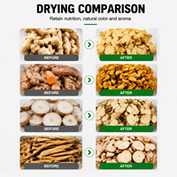 Séchoir à plateaux de type boîte pour plantes industrielles, idéal pour les herbes, les épices, le ginseng, le gingembre, le curcuma et les produits agricoles