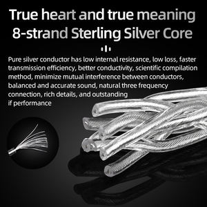 Cable de Audio macho equilibrado <span class=keywords><strong>HIFI</strong></span> de 4,4mm a 2,5mm para Sennheise HD598 HD518 HD558 HD569 HD579 HD599 HD598se Cable de actualización de auriculares - Product Image 6