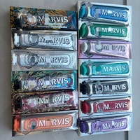 Dentifrice Marvis JASMIN MINT Original Italie 85ml – Blanchissant, Menthe Fraîche, Haleine Pure, Élimine les Taches, Blanchiment des Dents