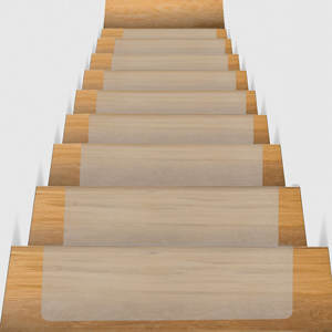 Pedate per scale trasparenti per PC antiscivolo, tappeti per scale per gradini <span class=keywords><strong>in</strong></span> <span class=keywords><strong>legno</strong></span>, scale Runner - Product Image 1