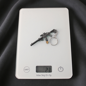 Llavero de Metal de Aleación de Zinc con Figura de Acción de Ola Gigante AS VAL, Modelo de Pistola de Juguete Mini de 9CM de Delta Force HawkOps - Product Image 2