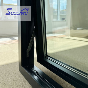 2024 NOA NFRC AS2047 Ventana de vidrio doble de ahorro de energía <span class=keywords><strong>Toldo</strong></span> de aluminio ventanas y puertas - Product Image 5