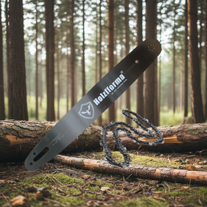 Barra guía y cadena Holzforma 18 pulgadas para motosierra Stihl, paso 3/8, herramienta de jardín con motor de gasolina - Product Image 2