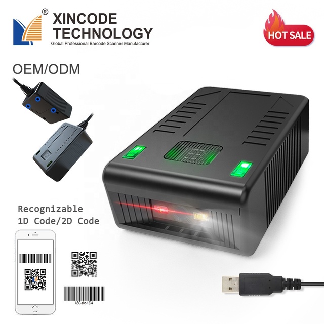 Xincode Fix Mounted QR Code Reader 2D Raspberry Pi Barcode Scanner Module