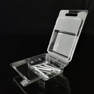Stock Kunststoff klare Muschel schale Blister transparente Display-Verpackungs box für Hardware-Schrauben nägel