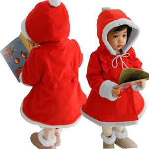 Fabricante de Ropa, Abrigo de Invierno Navideño al por Mayor para Niñas - Product Image 1