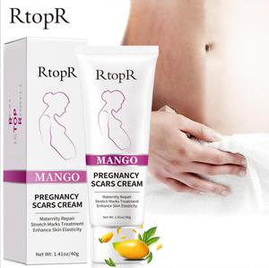 Mango Maternité Réparatrice Corps Crème Anti-âge Anti-Rides Raffermissante pour Cicatrices de Grossesse Acné Vergetures - Product Image 2