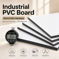 Panneau en PVC co-extrudé haute densité écologique 4mm-18mm, feuille de mousse PVC imperméable et ignifuge pour la décoration intérieure
