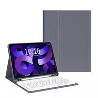 Enfants pour étui pour tablette mince magnétique fort magnétique avec clavier étui pour tablette pour iPad Air456 10.9 pouces