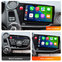 MEKEDE Car-play Car-play Multimédia Android Auto IPS Écran Tactile 4 cœurs 2 + 32 Go FM Navigation pour Honda Insight 2009-2014