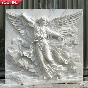 Großes Marmor-Lady-Relief im Freien geschnitzt - Product Image 5