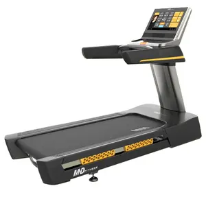 Populaire Grote Monitor Led Scherm Loopmachine Gebogen Loopband Cardio Gym Apparatuur Commerciële Loopband