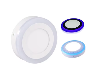 RGB điều khiển từ xa thiết kế hiện đại bề mặt gắn 3 + 3W Vòng LED Downlight hai màu nhôm bảng điều chỉnh - Product Image 4