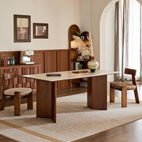 Chaises de salle à manger de style français, modernes, en velours blanc ciré, avec dossier, pour la maison, le bureau ou l'îlot de cuisine, design de créateur
