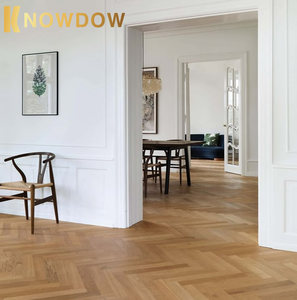 KNOWDOW <span class=keywords><strong>Parquet</strong></span> en bois véritable de chêne/noyer/acacia de couleurs grises pour les appartements et villas de luxe. - Product Image 3