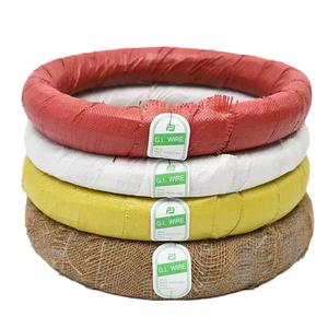 Электро гальванизированная железная проволока, рулоны BWG 20 21 22 GI, оцинкованная проволока - Product Image 2