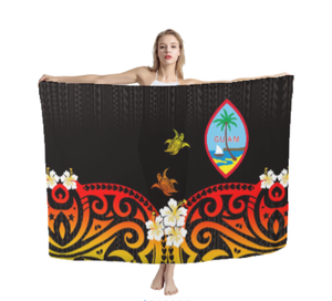Dropship, venta al por mayor, Lavalava Hawaii, tela de rayón supersuave, diseño personalizado de Guam polinesio, Sarong <span class=keywords><strong>Pareo</strong></span>, toallas de <span class=keywords><strong>playa</strong></span> - Product Image 1
