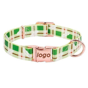 Zware Luxe Duurzame Verstelbare <span class=keywords><strong>Print</strong></span> Patroon Puppy Ketting Kat Huisdier Halsband Custom Hond Halsband Met Logo - Product Image 3