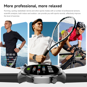 <span class=keywords><strong>Reloj</strong></span> <span class=keywords><strong>Inteligente</strong></span> Android Watch 5 Max con Pantalla AMOLED HD de 1.53 Pulgadas, Llamadas Inalámbricas, Monitor de Sueño, NFC para Deportes al Aire Libre - Product Image 4