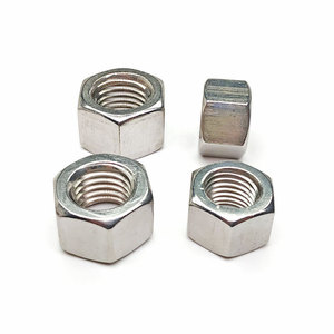 304 Stainless Steel Hex Nuts M6 M8 M10 M12 M14 M45 GB6175 Class 8.8 Metric Right Hand Standard - Product Image 1