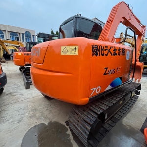 Excavadora de cadenas usada HITACHI ZX70 original japonesa de 7 toneladas para construcción y minería con certificación CE EPA TIER4 ROPS 0.3m - Product Image 4