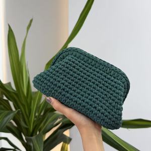 Borse <span class=keywords><strong>a</strong></span> <span class=keywords><strong>Uncinetto</strong></span> in Filato di T-shirt all'Ingrosso Pochette e Borse da Sera di Lusso Fatte <span class=keywords><strong>a</strong></span> <span class=keywords><strong>Mano</strong></span> per Donna - Product Image 5