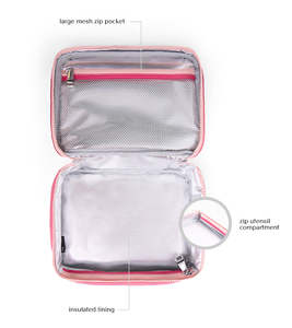 <b>Box</b> With Thermal Insulation for School Kids New Arrival Premium Vegan Leather Cooler <b>Lunch</b> <b>Bag</b> - Product Image 1