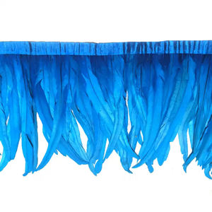 12-14 Inch Groothandel Lange Haan Geverfde Cocktail Veren Stof Franje Trim Voor Carnaval Kostuum Kleding Hoofdtooien - Product Image 6