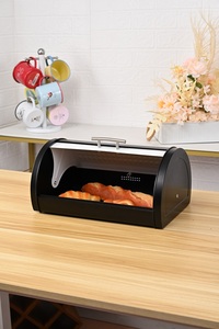 Scatola per il <span class=keywords><strong>pane</strong></span> in banda stagnata forniture da cucina controsoffitto contenitore per il <span class=keywords><strong>pane</strong></span> <span class=keywords><strong>porta</strong></span> contenitore contenitore per il <span class=keywords><strong>pane</strong></span> con coperchio - Product Image 4