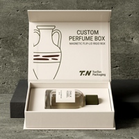 Boîte cadeau personnalisée blanche pour Cologne et boîte magnétique pour parfum avec collection de parfums, boîte en papier et emballage pour parfum