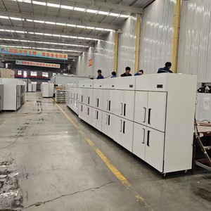 Nhiệt độ gấp đôi tủ lạnh công suất lớn bằng thép không gỉ cho nhà hàng nhà bếp - Product Image 5