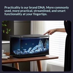 Acuario de Escritorio Moderno e Inteligente de 20L, Ecológico, Compatible con Control Remoto por Aplicación, Fácil de Usar, Ideal para Espacios Pequeños, Apto para Principiantes - Product Image 6