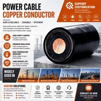 Cable de Alimentación Blindado de Cobre Puro al 99.9% YJV22 de 1 Núcleo, Aislamiento XLPE, Alta Resistencia, Distribución Subterránea STA, Cable de Alto Voltaje