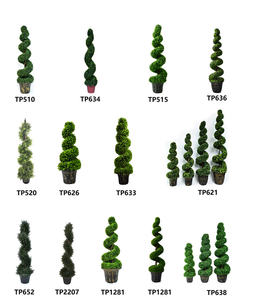 Alberi Topiaria Artificiali Personalizzati di Alta Qualità, Albero a Spirale in Bosso Artificiale, Albero a Sfera, Arbol En Espiral, Arvore Topiaria - Product Image 5