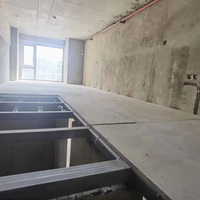 Casa Prefabricada de 50m² / Panel Sándwich de Silicato de Calcio / Estructura de Acero Prefabricada / Instalación Rápida / Villa de Alta Calidad