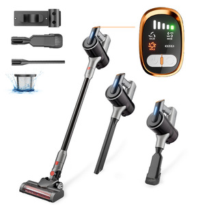 Aspiradora Vertical Inalámbrica con 24000 Pa de Alta Potencia de Succión, Boquilla Plana y Batería de Litio Recargable - Product Image 2